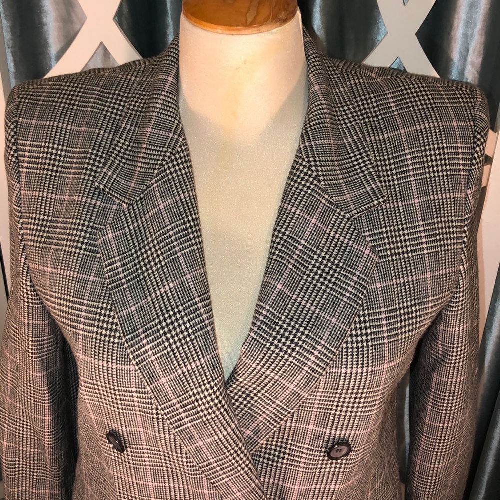 Classic Vintage Pendleton Double Breasted Blazer - image 3